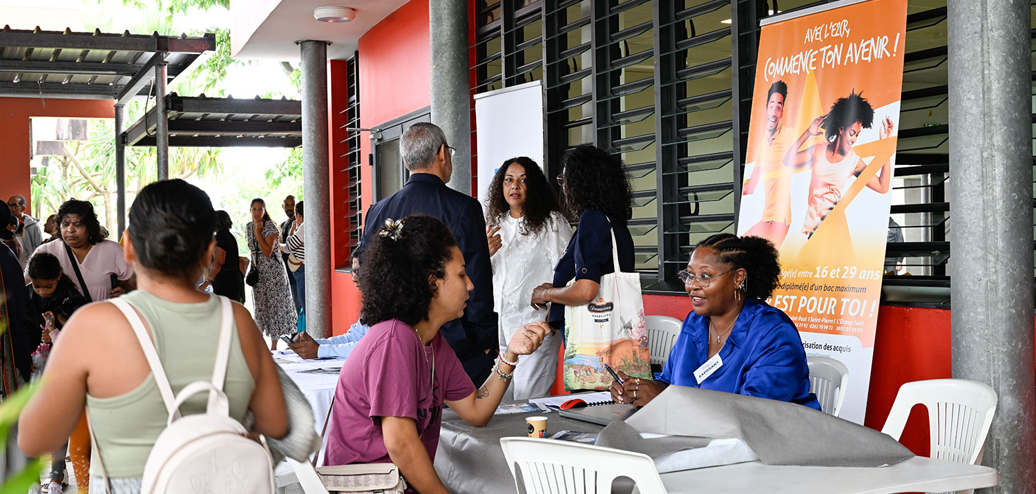 Découverte des métiers à l’E2C Réunion