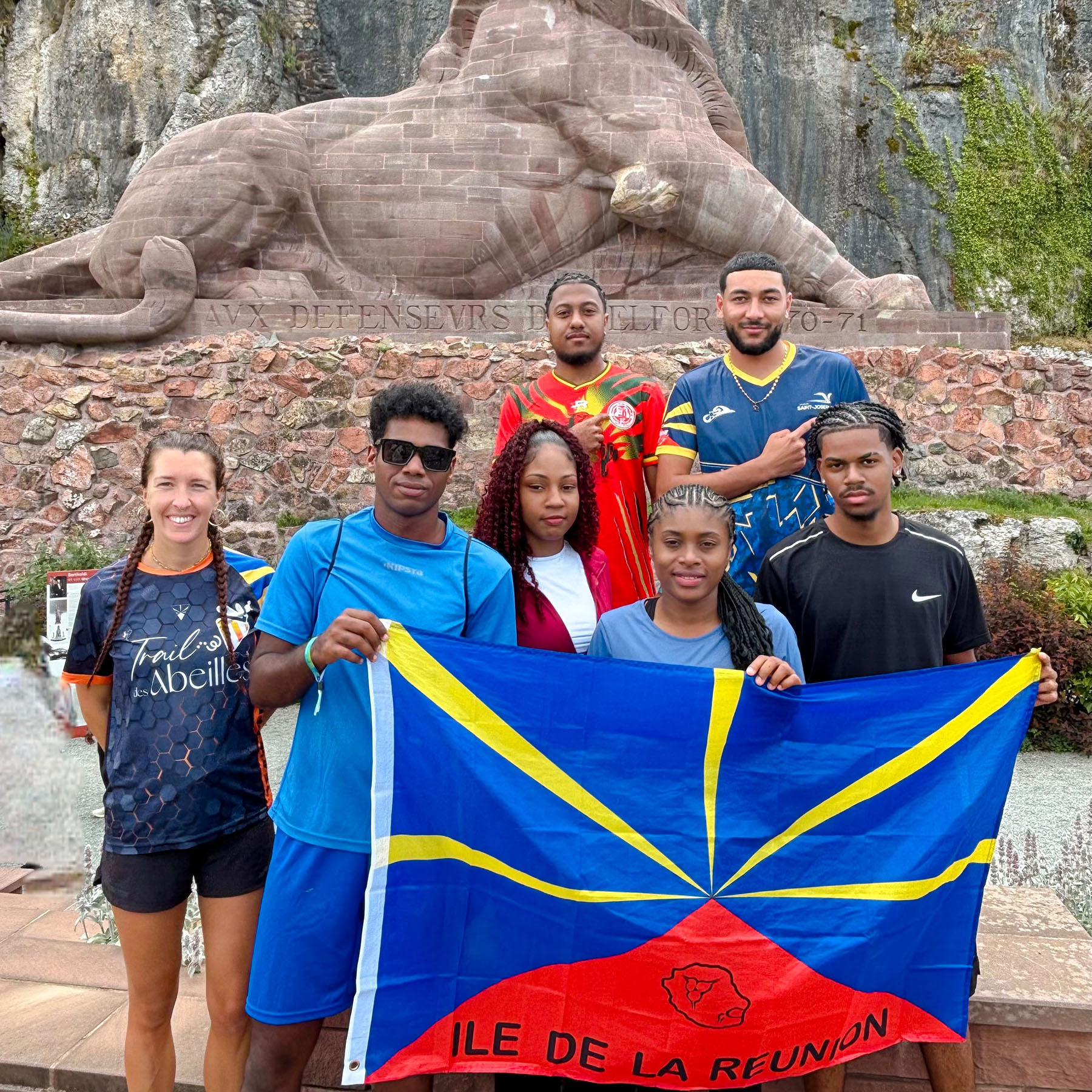 La Team Réunion des E2Ciades 2026